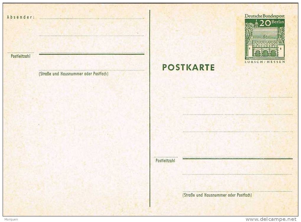 2481. Entero Postal 20 Pf.. ALEMANIA BERLIN,  Postkarte - Postales - Nuevos