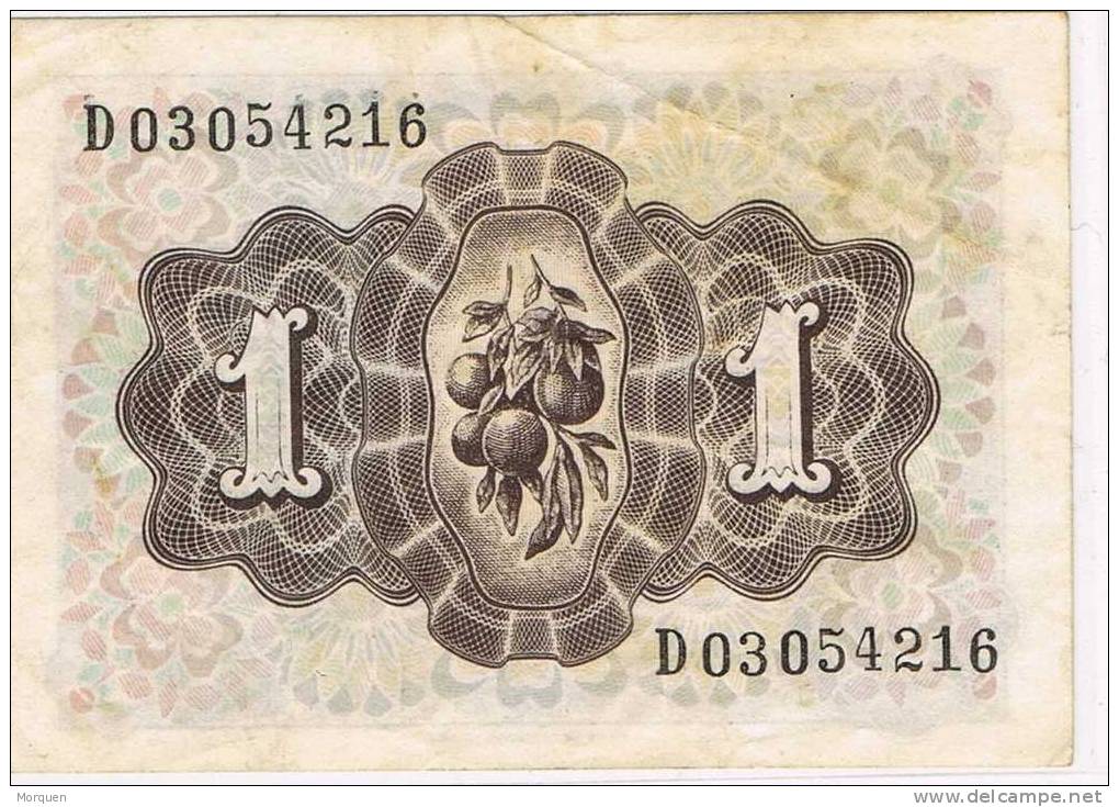 Billete 1 Pta 1948. Motivo Dama De Elche. MBC - 1-2 Pesetas