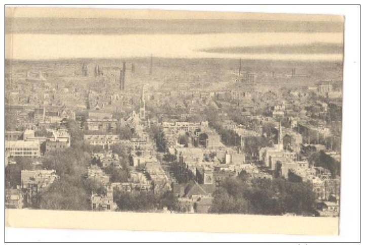 Trifold, Panorama From Mount Royal, Montreal (Quebec), Canada, 1910-1920s - Montreal