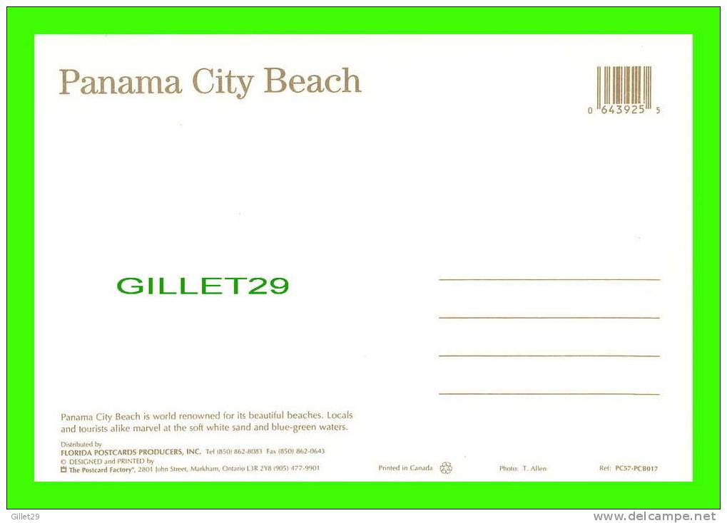 PANAMA CITY, FL - BEACH - DIMENSION 12X17 Cm - - Panama City