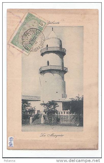 PO1498# SOMALIA - DJIBOUTI - MOSCHEA  VG 1911 - Somalie