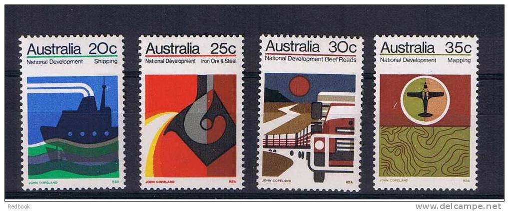 RB 726 - Australia 1973 - National Developments Set Of 4 Stamps MNH - Ongebruikt