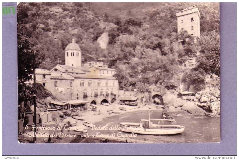 Italie - S. Fruttuoso Di Camogli Dedula Della Splaggia - Abbazia Dei Doria E Antica Torre Di Guardia - Monza