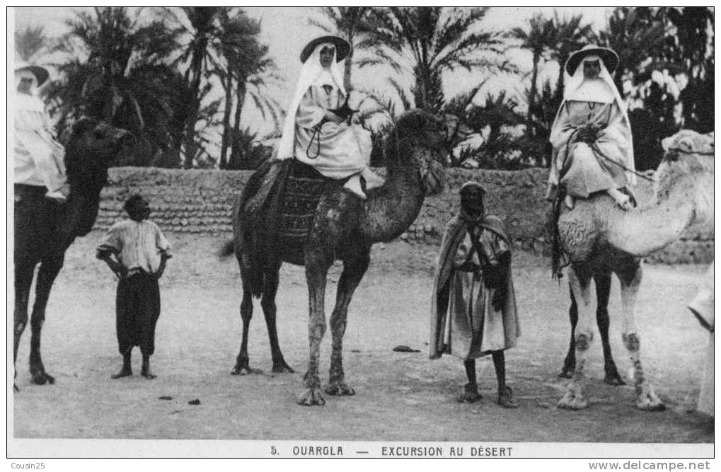 ALGERIE - OUARGLA - Excursion Au Désert - Ouargla