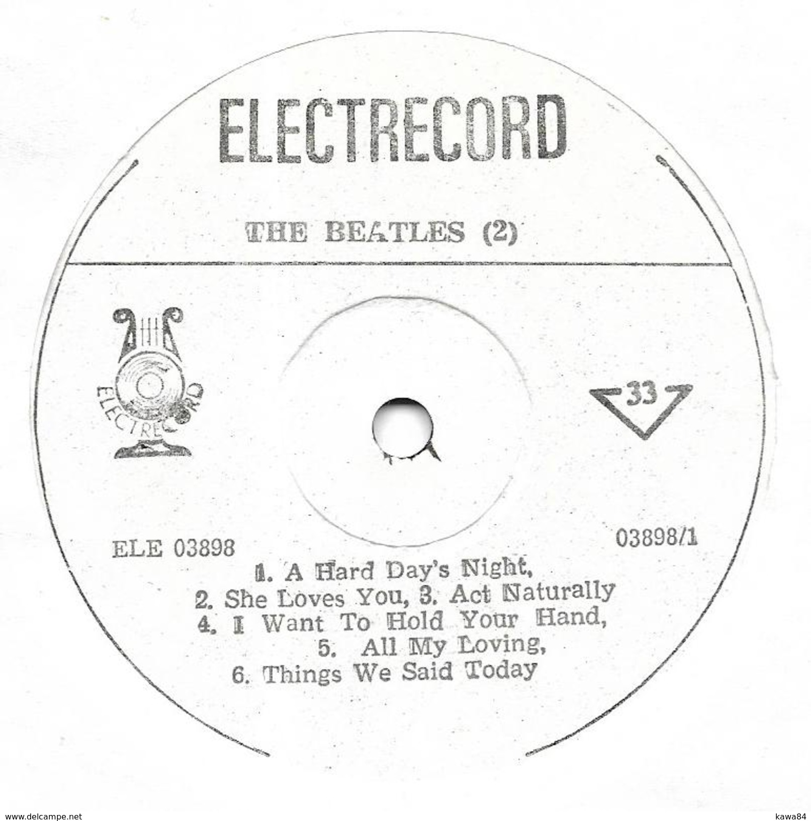 LP 33 RPM (12")  The Beatles  "  High Voltage  "  Roumanie - Rock