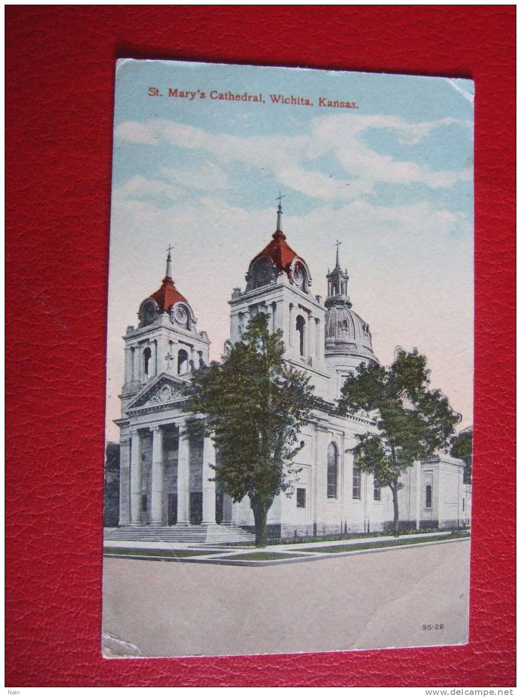 ETATS UNIS - WICHITA - ST MARY'S CATHEDRAL , WICHITA , KANSAS - BELLE CARTE - - Wichita