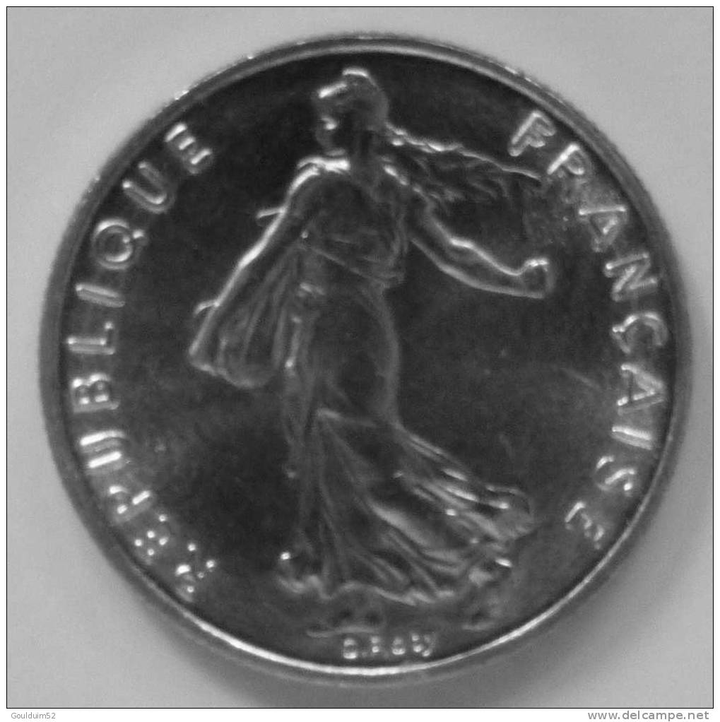 1/2 Franc  1986   Semeuse - 1/2 Franc