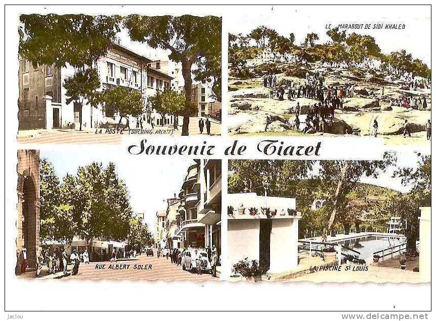 SOUVENIR DE TIARET MULTI VUES REF 21485 - Tiaret