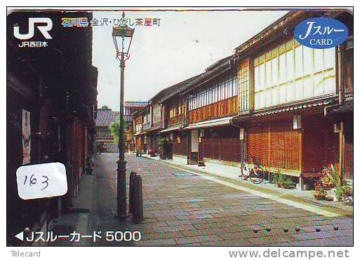 Carte Prépayée  Japon * TRAIN * JR CARTE  (163) Japan Prepaid Card * Eisenbahn ZUG * Karte * TREIN * - Eisenbahnen