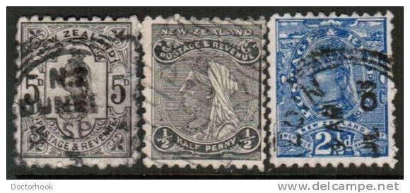 NEW ZEALAND  Scott #  67A-9  F-VF USED - Usados