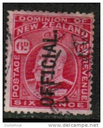 NEW ZEALAND  Scott #  O 36  F-VF USED - Dienstmarken