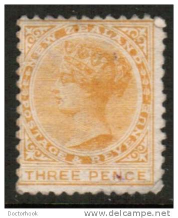 NEW ZEALAND  Scott #  63  F-VF USED - Usados