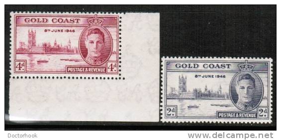 GOLD COAST   Scott #  128a-29a**  VF MINT NH - Goldküste (...-1957)
