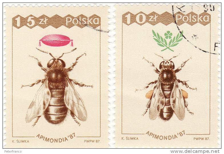1987 Polonia - Api - Honeybees