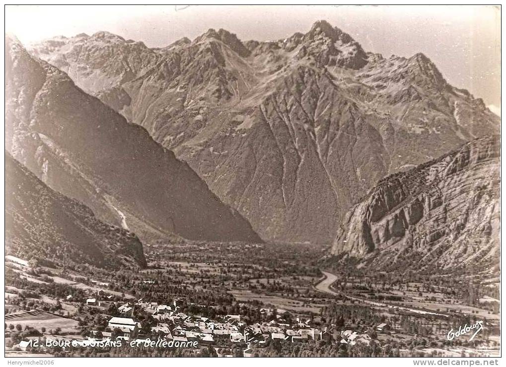 Isère - Bourg D'oisans En 1953 , Ed Photo Oddoux Fousset - Bourg-d'Oisans