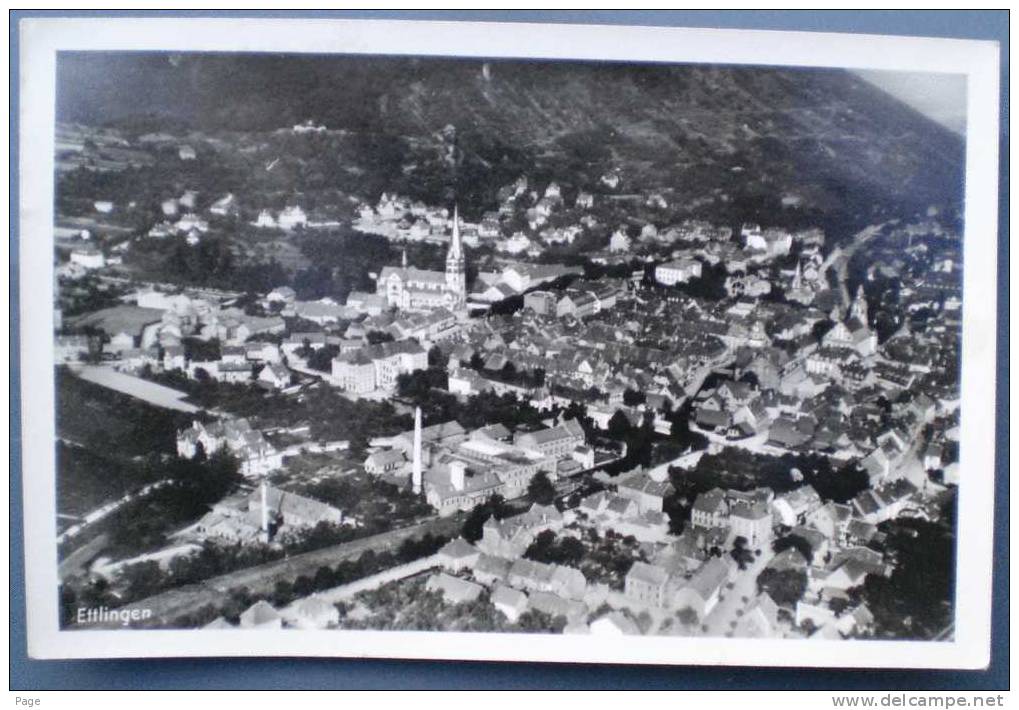 Ettlingen,Luftbild,1941, - Ettlingen