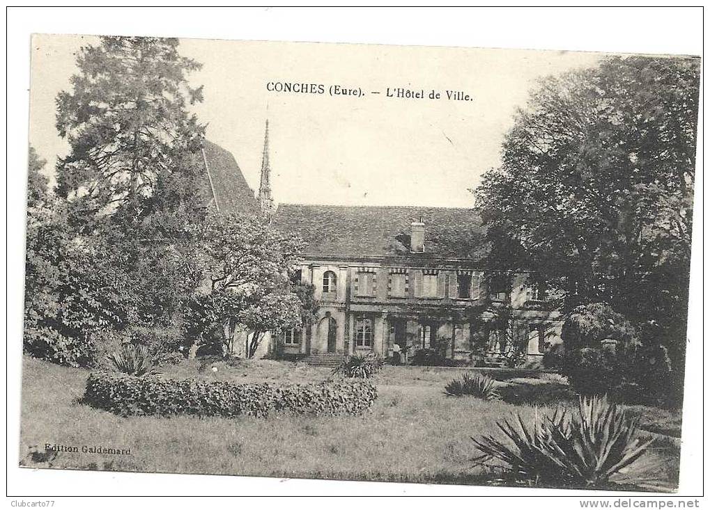 Conches-sur-Ouches (27) : Mairie Env 1932.. - Conches-en-Ouche
