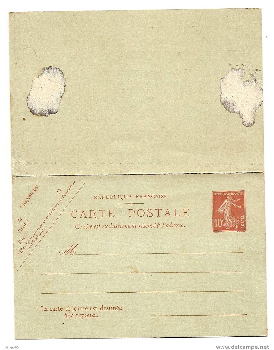 Carte Lettre - Not Traveled - - Kaartbrieven