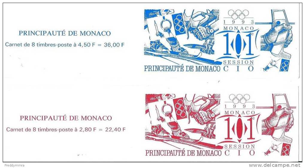 Monaco: Carnets  10/ 11 ** - Carnets