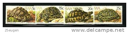 S.W.A. 1982 TURTLES MNH - Turtles
