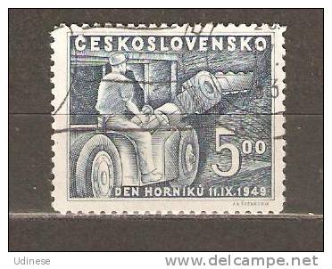 CZECHOSLOVAKIA 1939 - 700 YEARS MINING 5.00 - USED OBLITERE GESTEMPELT - Gebruikt