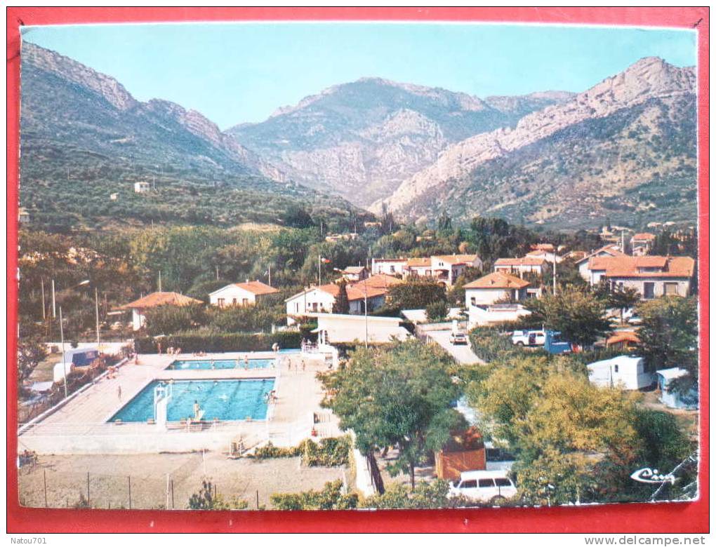 V6-26-drome-buis Les-baronnies-la Piscine Et Le Camping- - Buis-les-Baronnies