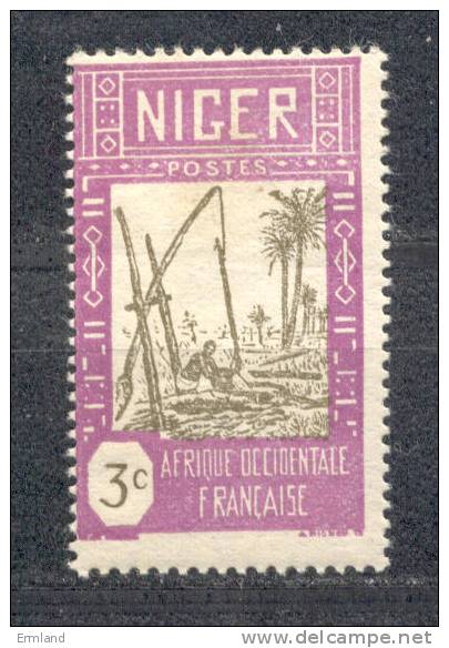 Französisch Niger 1933 - Michel Nr. 58 * - Andere & Zonder Classificatie
