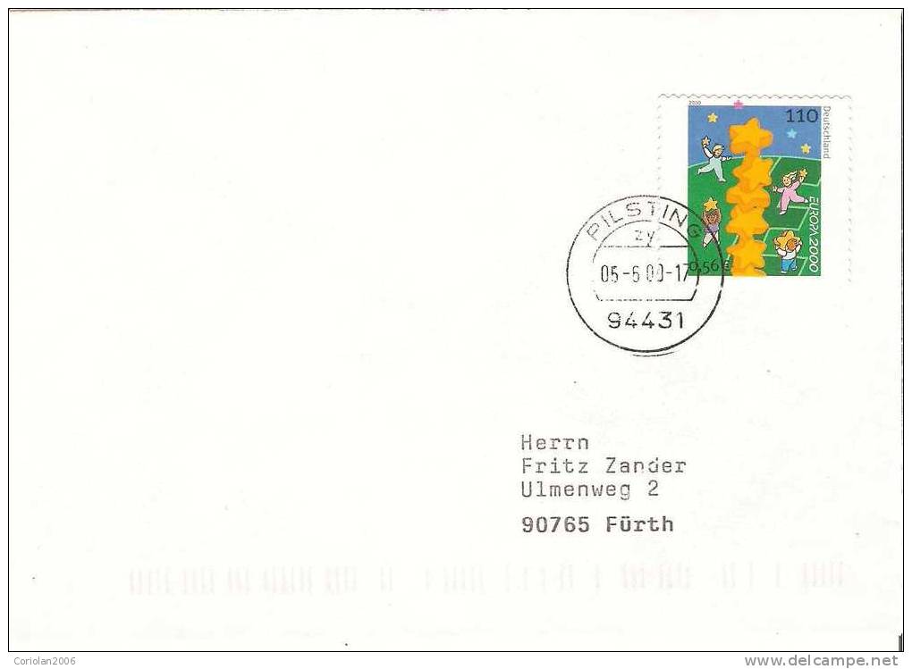 Germany 2000 / Europa - Letter - 2000