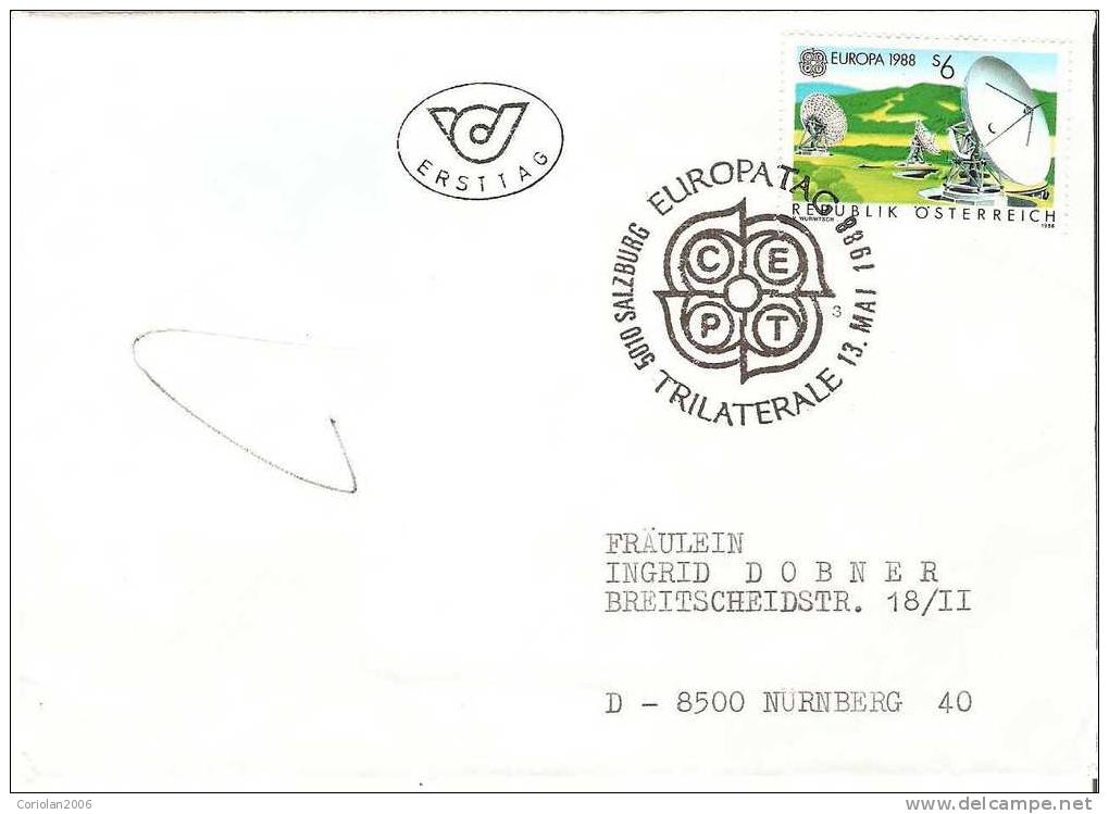 Austria 1988 / Europa - Letter - 1988