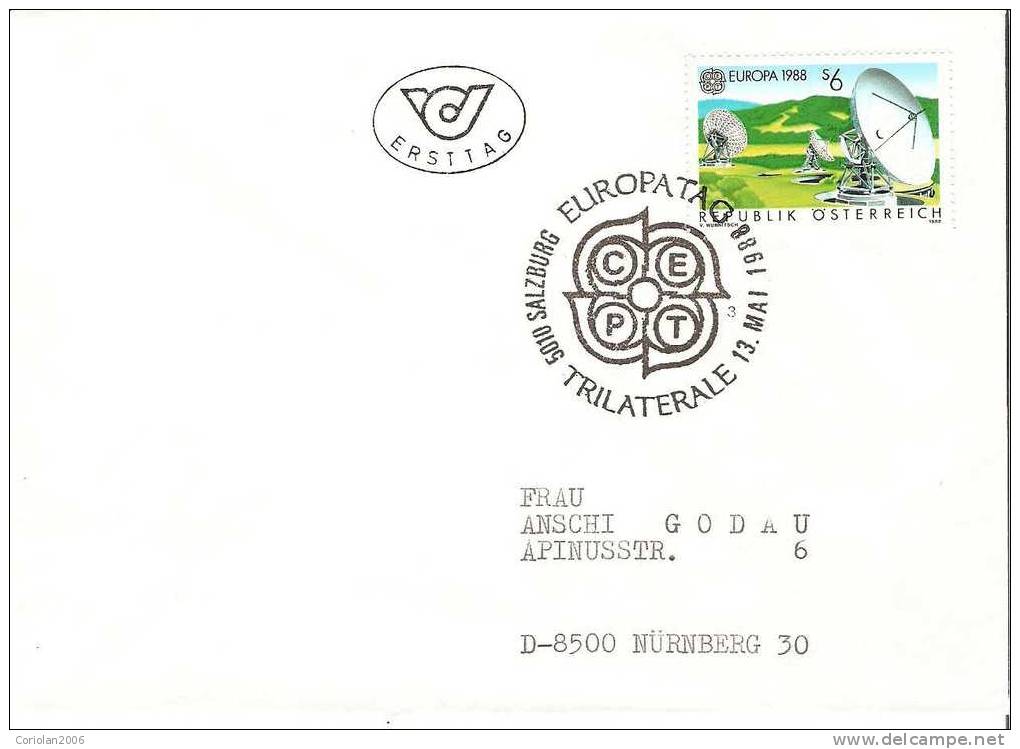 Austria 1988 / Europa - Letter - 1988