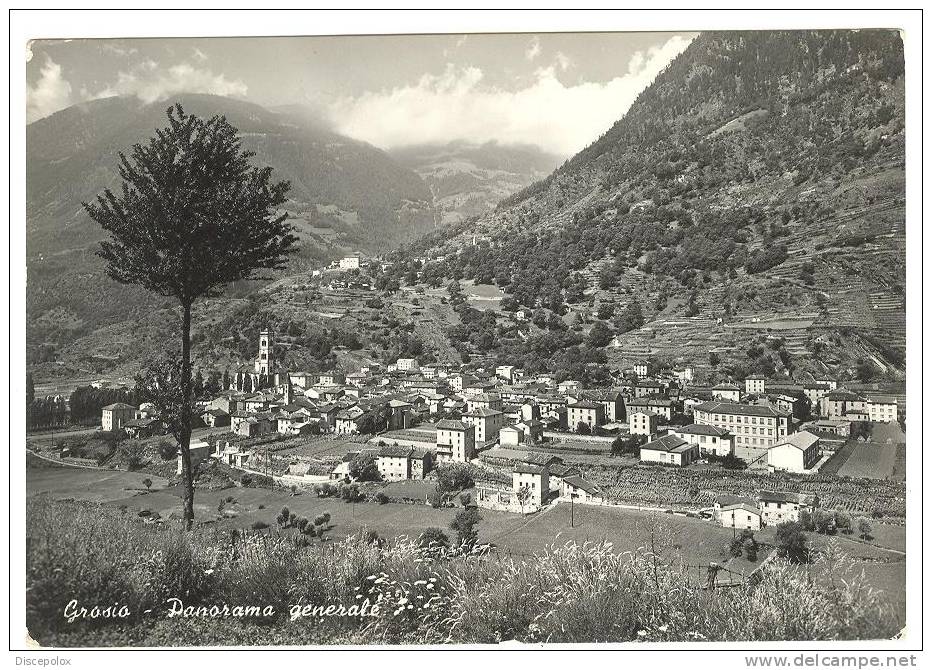 Z1112 Grosio (Sondrio) - Panorama Generale / Viaggiata 1955 - Altri & Non Classificati