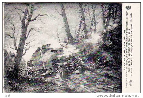 MILITARIA - La Bataille Sous Verdun - Auto Mitrailleuse   (24879) - Solomko, S.