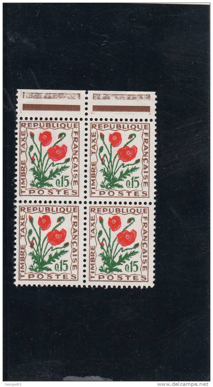 France Taxe B4 N° 97 **    Val : 1.20 € - 1960-.... Neufs