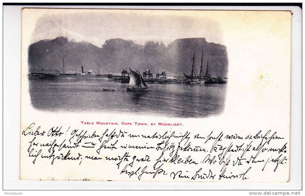 CAPE OF GOOD HOPE - 1905 - CARTE POSTALE De CAPE TOWN Pour HEDERSLEBEN (GERMANY) - Kaap De Goede Hoop (1853-1904)