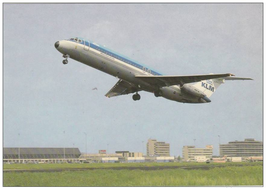 KLM ROYAL DUTCH AIRLINES DOUGLAS DC9 30 AIRCRAFT (A21699) - 1946-....: Modern Era