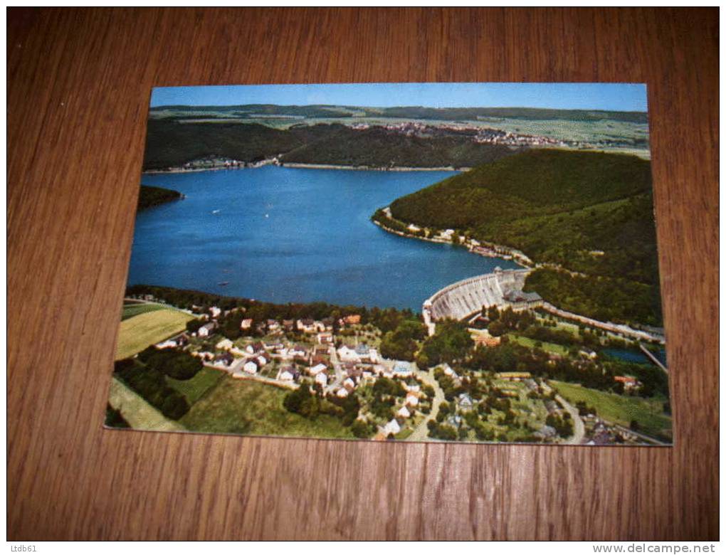 EDERSEE MIT SPERRMAUER UND SCHLOB WALDECK - Waldeck