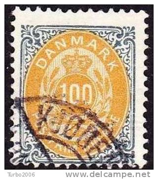 DENMARK 1875 Figures 100 Ore  Mi. 30 I Y B - Used Stamps