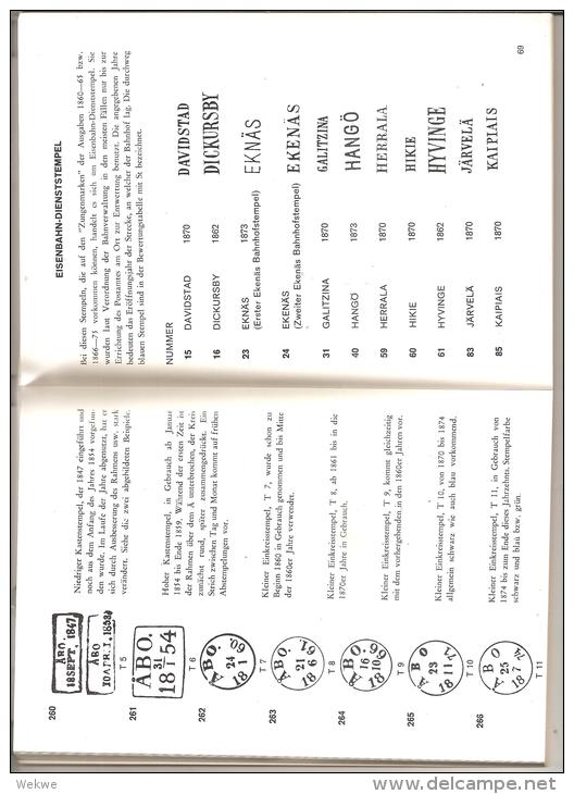 Finnland, Orts- Und Bahnstempel 1847-1875. Town And Railway Cancellation 1847-1875 Englisch) - Guides & Manuels