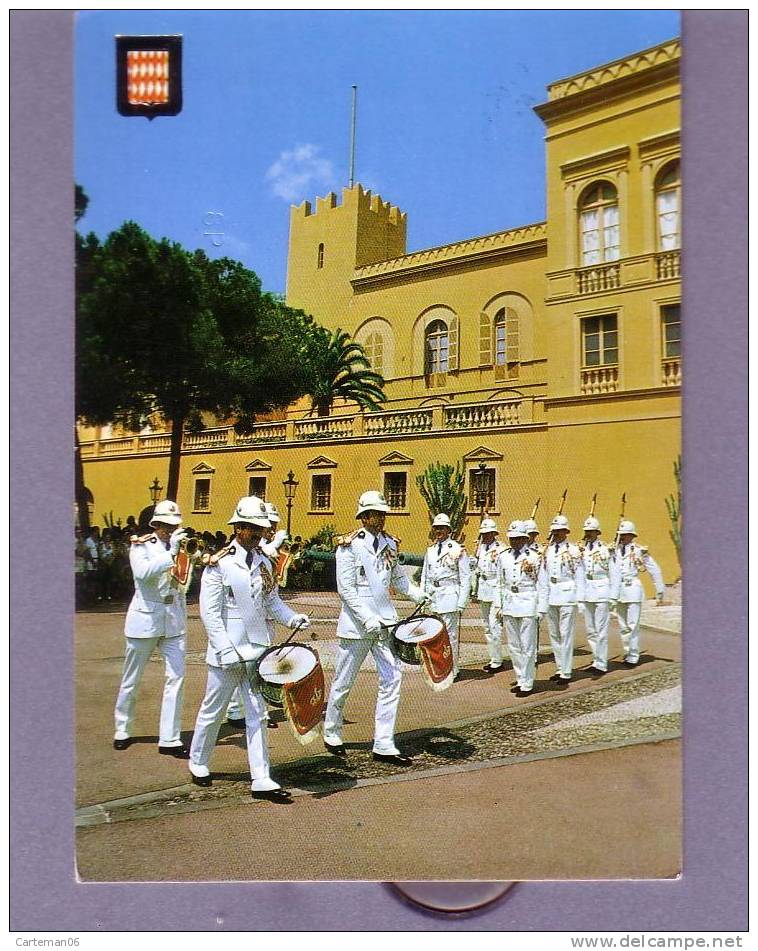Monaco - Principauté - Relève De La Garde Devant Le Palais Princier - Fürstenpalast