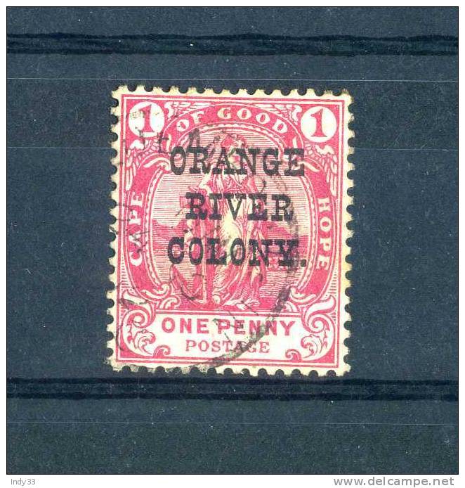 - GRANDE BRETAGNE ORANGE RIVER COLONY 1900 . OBLITERE - Orange Free State (1868-1909)