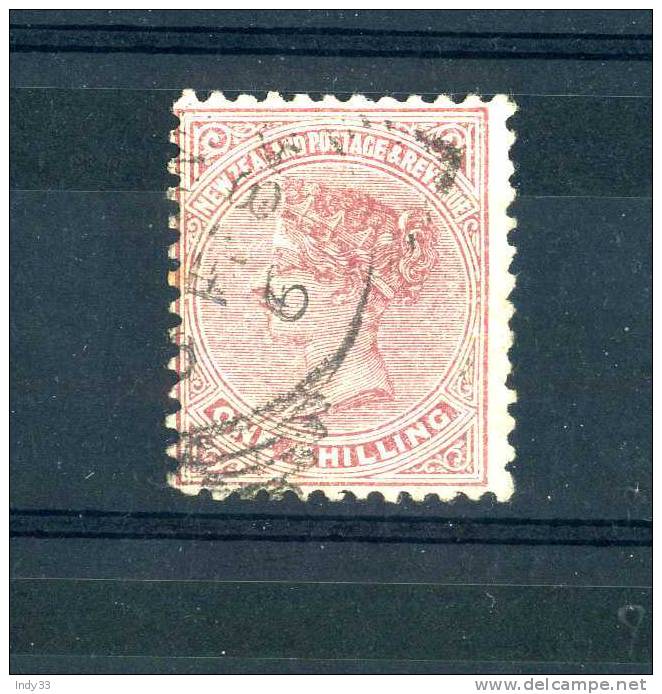 - NOUVELLE ZELANDE 1882 . OBLITERE - Used Stamps