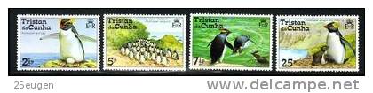 TRISTAN DA CUNHA 1974 PINGUINS  MNH - Tristan Da Cunha