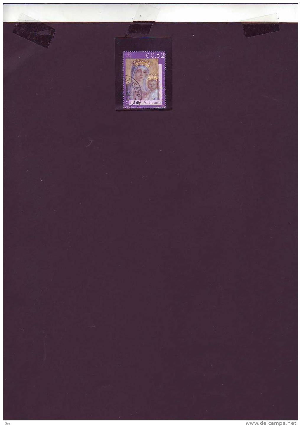 VATICANO   2002 - Sassone  1259° - Madonna Del Soccorso - Gebraucht