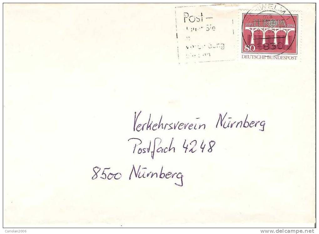 Germany 1984 / Europa - Letter - 1984