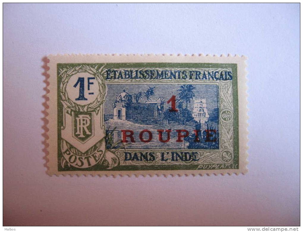 INDE Fr. 1923-26 (*)  Defect.  Y&T N° 75 Sans Gomme - Without Gum - Unused Stamps