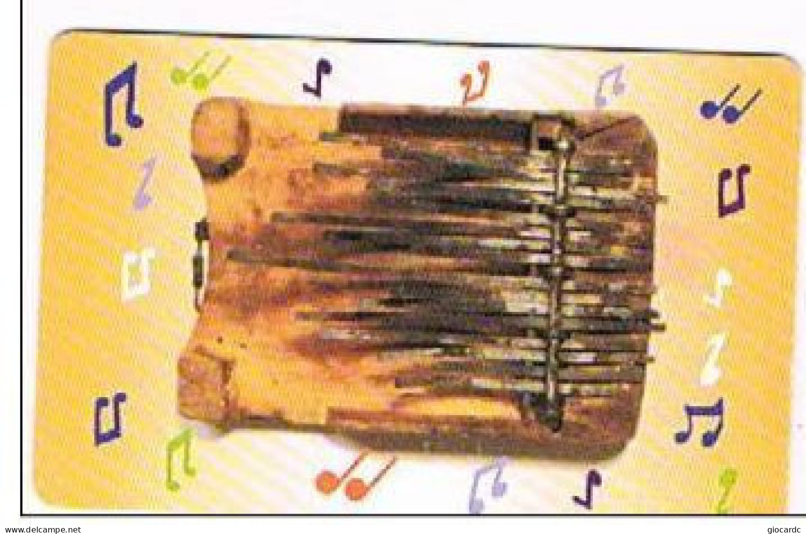 BOTSWANA -  BTC (CHIP) - WOODS CARVED  CODE BOGAD   - USED  - RIF. 352 - Botsuana