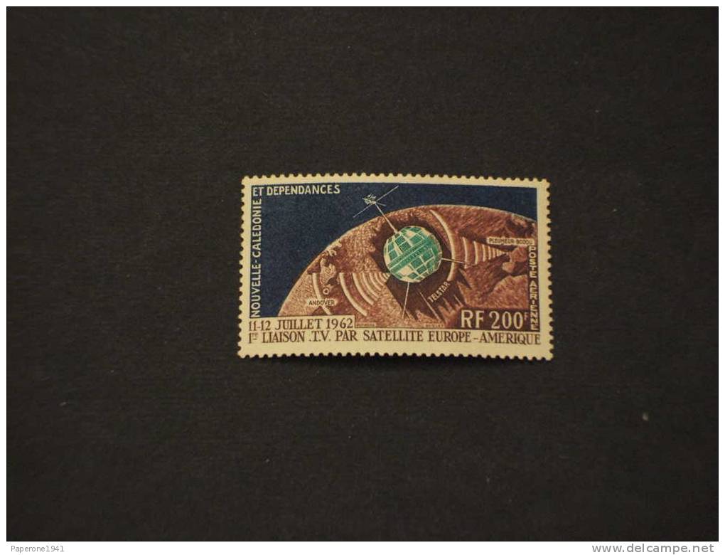 NOUVELLE CALEDONIE-P.A. SATELLITE 200fr.-NUOVO(++)-TEMATICA - Unused Stamps