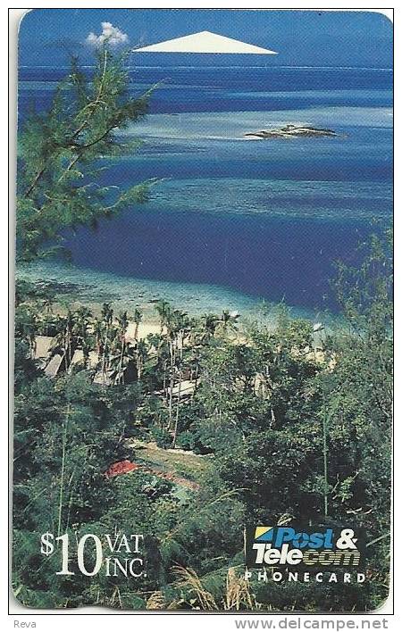 FIJI $10 NORTH-WEST VITI LEVU LANDSCAPE GPT FIJ-007 CODE: BCFJD SCARCE CV$25US READ DESCRIPTION !! - Fiji