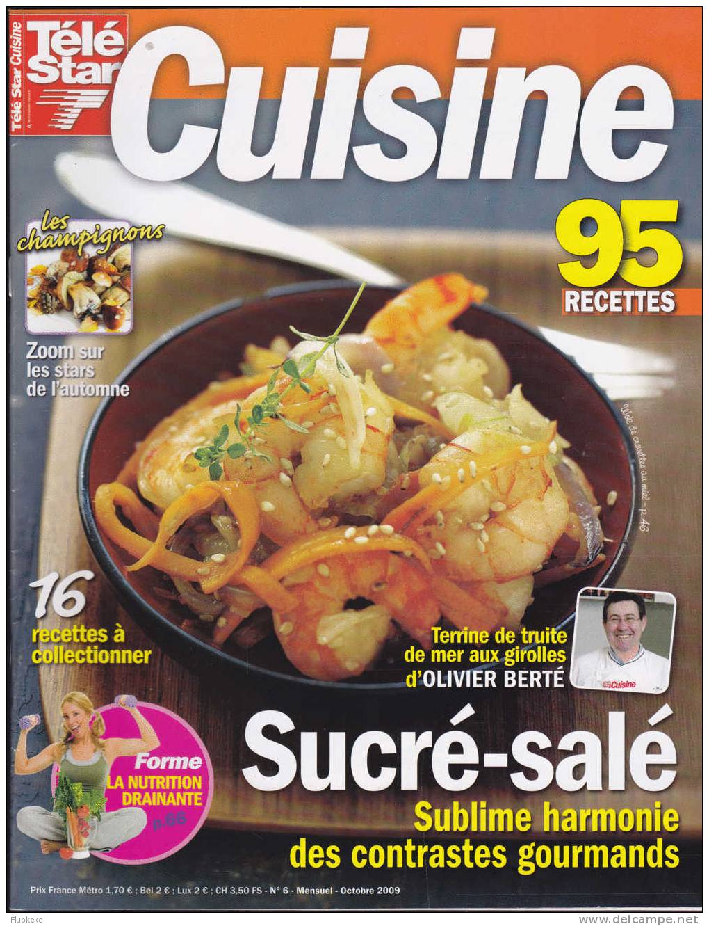 Télé Star Cuisine 6 Septembre 2009 Sucré-Salé 95 Recettes - Küche & Wein