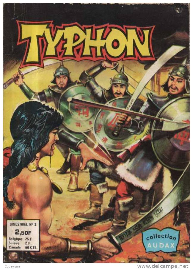 TYPHON N° 2 BE AREDIT 07-1976 - Arédit & Artima